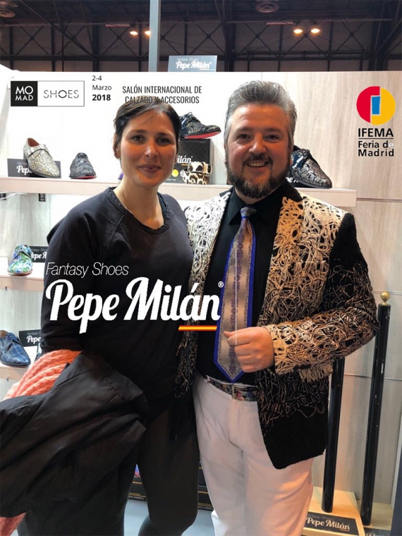 Pepe Milán in good company: Rosa de España!