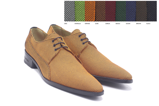 Titian shoe-model, manufactured in Piel 129_Himalaya Orange