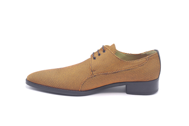 Titian shoe-model, manufactured in Piel 129_Himalaya Orange