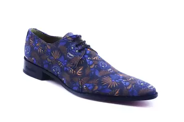 Pagana model shoe, Made of Fantasia Pagana Textile