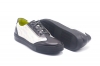Modèle de chaussure Geom, fabriqué en Napa Negra Isi Candente N1