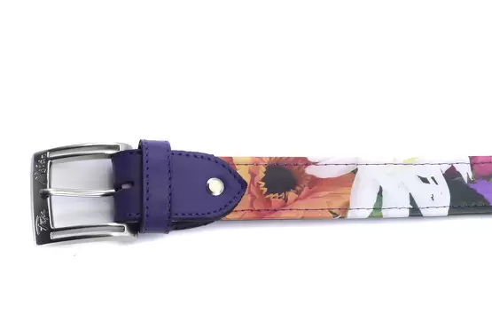 Bloemen model belt, Made in Fantadia Bloemen Rosas