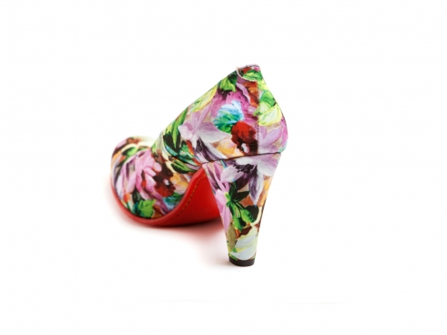Amelie model shoe, made in Triana fantasy.