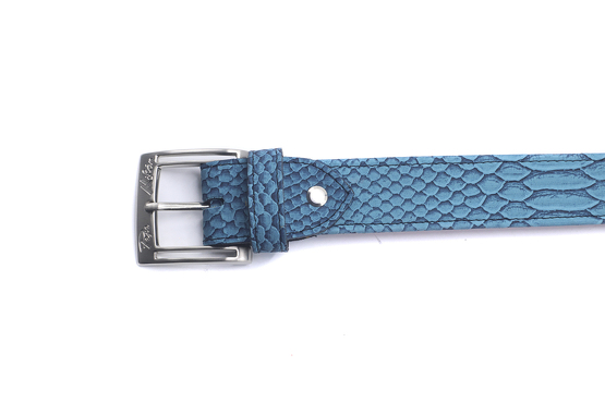 Azure-Sky model belt, manufactured in Toga Snake Electra