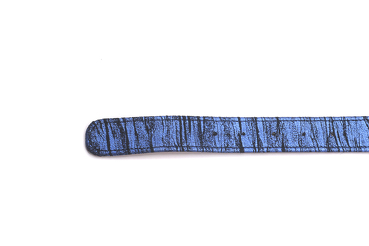 Malibu model belt, manufactured in PRETTO BLUE