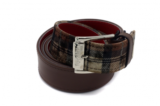 Modèle de ceinture Onix, fabriqué en Martele Escoces 01 N5 Napa Brandy & Napa Roble