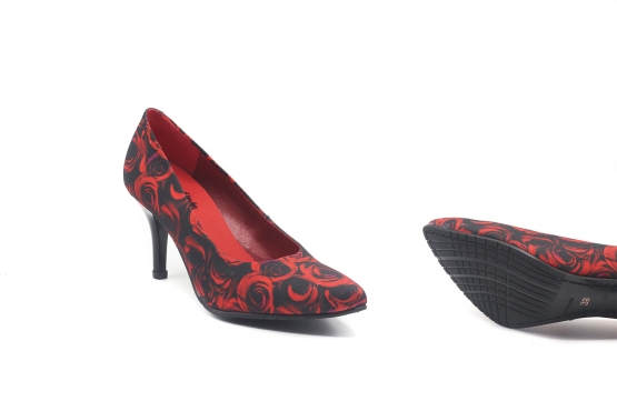 Modèle de chaussure Nerys, fabriqué en Rosas Rojas