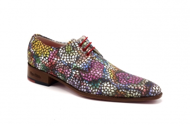 Zapato modelo Live, fabricado en 115 Piedras Flower Taupe
