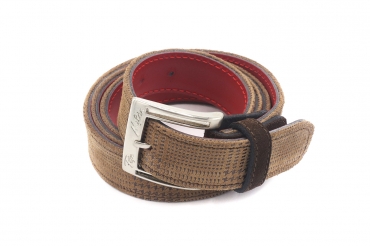 Gante model belt, manufactured in Escoces Marron