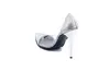 Particles model shoe, manufactured in Fantasy Plata Clear Vinyl