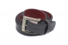 Shang model belt, manufactured in Charol Gris Carbon 