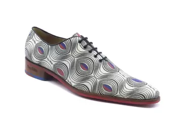 Modèle de chaussure Ocelo, fabriqué en Glitter Blanco Cutanda 4