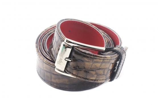 Ethan model belt, manufactured in 102 Tavir Cuero