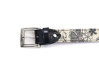 Firefly II model belt, manufactured in gold lame nº 1 black