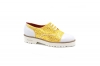 Zapato modelo Thunder, fabricado en 109 Glitter 97 c7 Napa Blanca