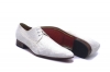 Zapato modelo Basset, fabricado en Encaje Blanco