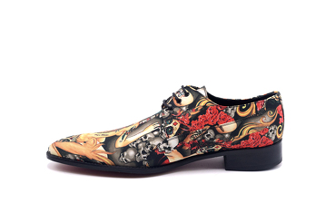 Modèle de chaussure Rivera, fabriqué en Fantasia Catrina