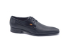 Zapato modelo Cloud, fabricado en Napa Negra con bordado