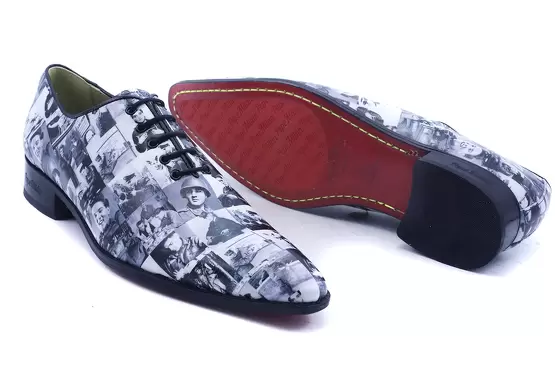 Chaussure modèle Elvis, fabriquée à Napa Elvis