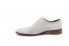 Zapato modelo Urs, fabricación en Charol Blanco y Glitter Blanco