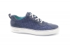 Modèle de chaussure Denver, fabriqué en Napa Azul Marino Cachimir Azul