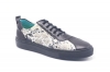 Modèle de chaussure Aspis, fabriqué en Napa Eco Stela Plata Negra
