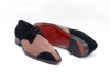 Zapato modelo Trujillo, fabricado en Afelpado Negro-Gales Pomelo