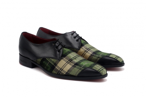 Modèle de chaussure Ness,  fabriqué en Martele Escoces 01 Napa Negra