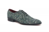 Zapato modelo Quaritch, fabricado en 128 Glitter Pary Menta