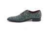 Zapato modelo Quaritch, fabricado en 128 Glitter Pary Menta