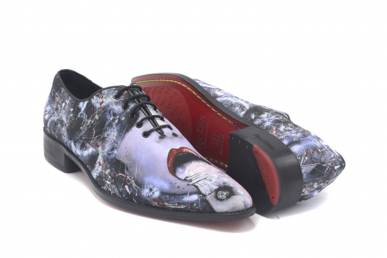 Modèle de chaussure Vita, fabriquée en Atelier Leona Champagne