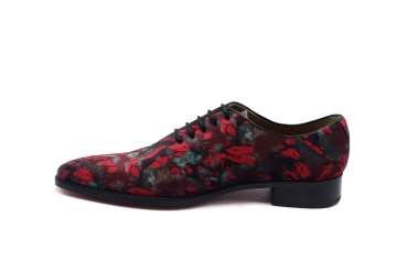 Zapato modelo Último, fabricado en Begonia 500_Rojo