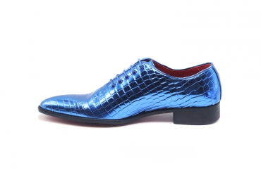 Blue Power Shoe model, manufactured in Bioko color 7