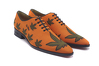 Sativa shoe-model, manufactured in Piqué 46 Naranja Fantasia Marihuana