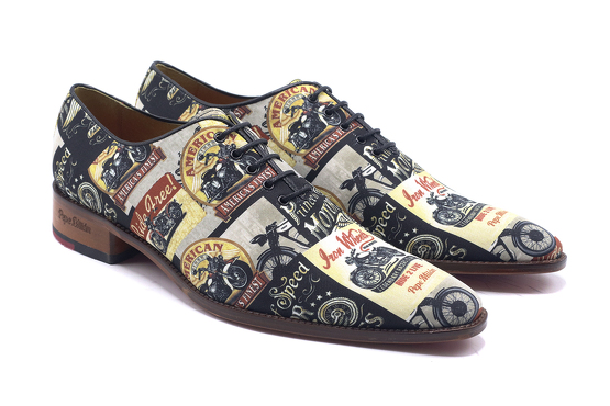 Zapato modelo Indian, fabricado en Prince of Motor Multi