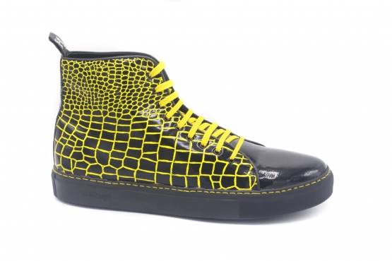 Modèle de chaussure Jalde, fabriqué en Charol Negro 100_Kendi n4