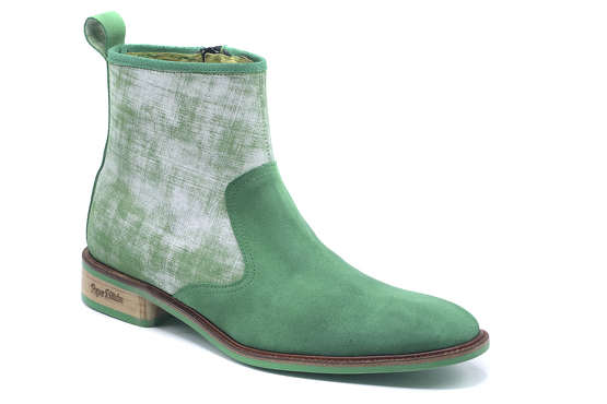 Modèle de botte Acid, fabriqué en Afelpado Verde y Tamponado Verde