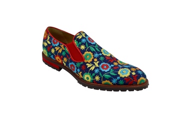Sneaker modelo Gyda, fabricado en Jacquard G 2014 Ocean
