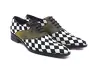 Grand Prix shoe-model, manufactured in Arlekin NB Napa Amarilla