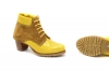 Ankel Boot model Meric, manufactured in Toga Cobra Amarillo Afelpado Nº1104