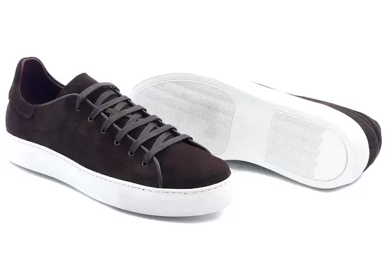 Sneaker modelo Luke, fabricado en Ante Marron