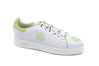 Modèle de chaussure Sua, fabriqué en Napa Blanca Napa Verde Logo Verde personalizado