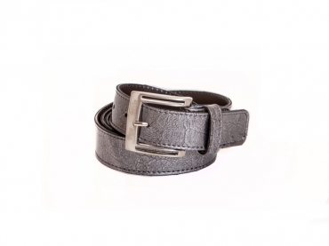  Perla model belt, made in patent leather pearl.