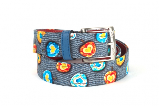 Modèle de ceinture Hearts, fabriqué en ILI P 36 MARINO 15