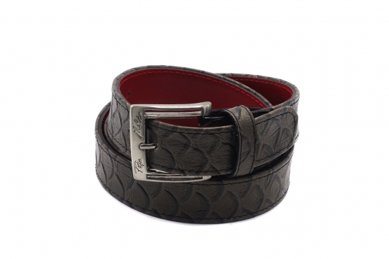 Eric model belt, manufactured in Anaconda Gris