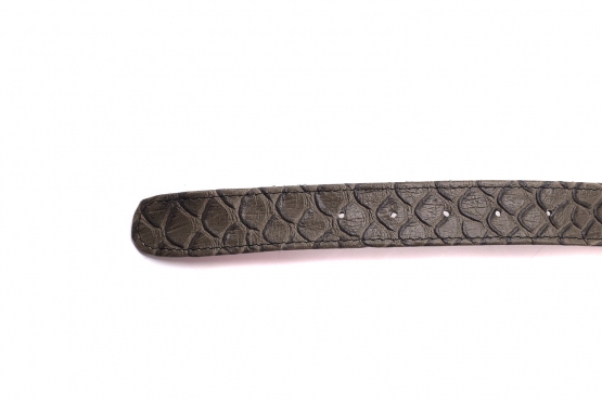 Eric model belt, manufactured in Anaconda Gris