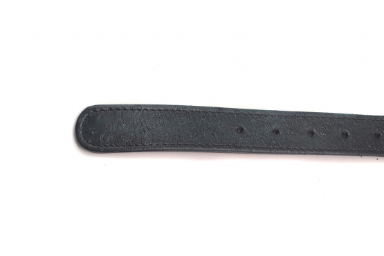 Wood model belt, manufactured in Avestruz Green