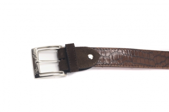 Loras model belt, manufactured in Coco Caoba