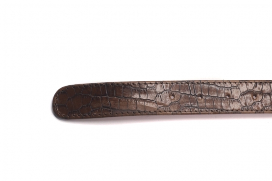 Loras model belt, manufactured in Coco Caoba