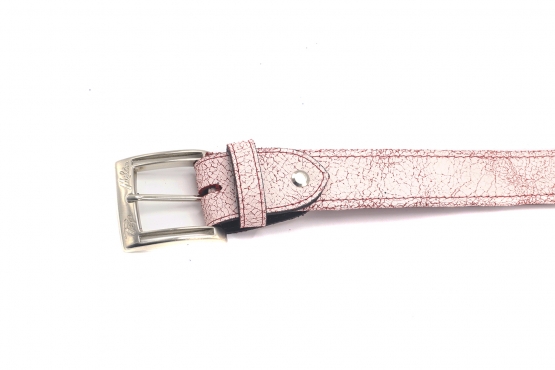 Modèle de ceinture Chase, fabriqué en Napa Craket Rojo 